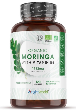  Moringa Organic Capsules 