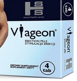  Viageon Erektionshjälp  4 tablets 