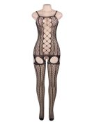 Open Crotch and Hips Bodystockings - M