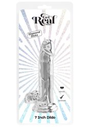 Clear Dildo w. Balls 7 inch