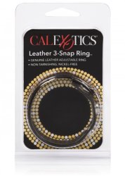 Leather 3-Snap Ring