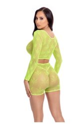 Leaf It To Me Short Set Green
