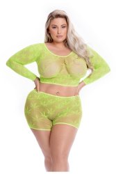Leaf It To Me Short Set Green