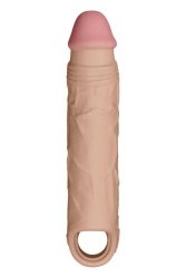 Shaft F Size 1 7.8 Inch Liquid Silicone Sleeve Pine