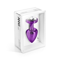 Diogol - Butt Plug Round Purple 35 mm