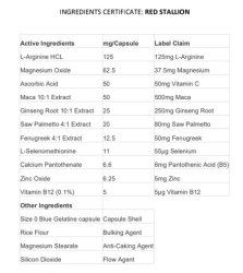 Erektionshjlp Paket 6 -  Red Stallion + GMax - spara 12%