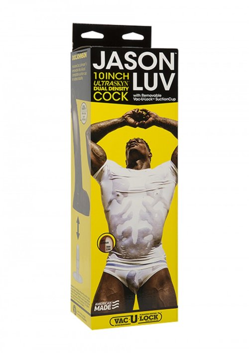 Jason Luv 10 inch Dual Density Cock