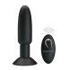 Butt Plug With Rotating Beads