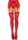 Lace Thigh Highs & Garterbelt