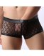 Black See-Through Men\'s Lingerie