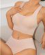 Seamless Bra Set Beige