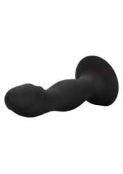 Black Silicone Suction Cup Dildo