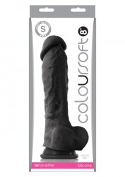 ColourSoft 8 Inch Soft Dildo