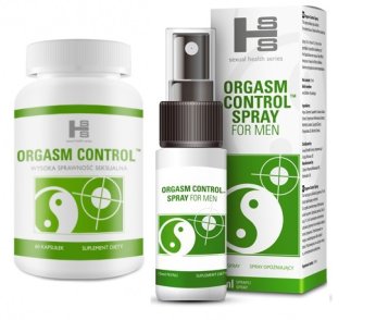  Orgasm Control - delay caps + spray 