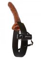 10 Inch Vibr. Hollow Strap-On 