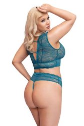 Bra Set - Green Blue