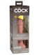  6 Inch 2Density Silicone Cock 