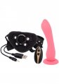  Dildo Strap-On Vibrating 7inch 