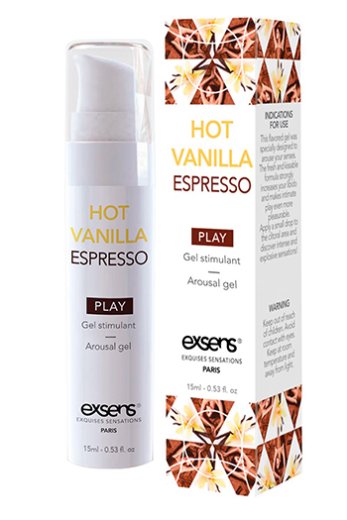  Exsens Arousal Gel Hot Vanilla Espresso 15Ml 