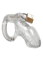 CB-3000 Chastity Cage - Clear - 37 mm