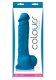  Colours Pleasure Dildo 8Inch Blue 