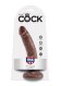  Cock 7 Inch Brown 