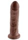 Cock 8 Inch Brown