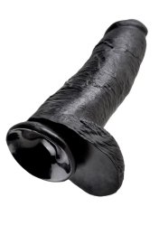 Cock 12 Inch W/ Balls Black