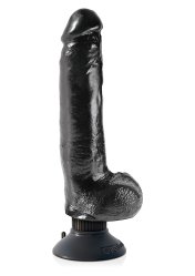 Pipedream -Cock With Balls Black 9 Inch