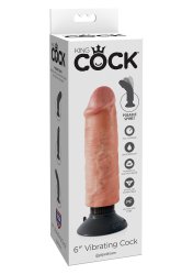 Vibrating Cock Flesh 6 Inch