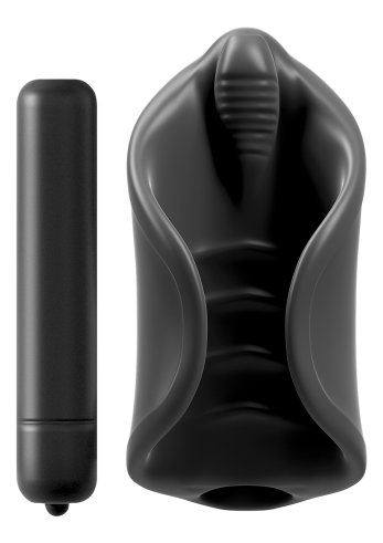  Pipedream Elite Vibr Silicone Masturbator 