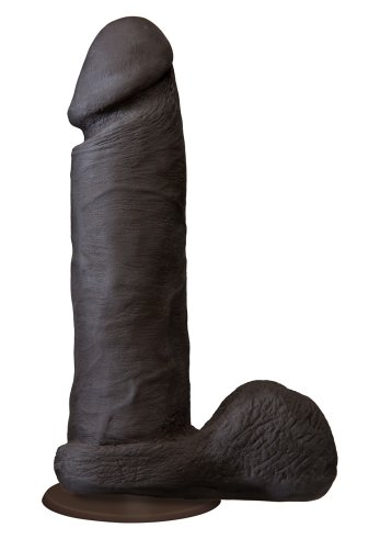  The Realistic Cock Ur3 8 Inch Brown 