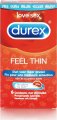 Durex Feel Thin Condoms 6 pcs 