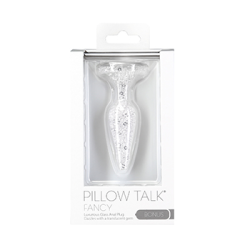 Pillow Talk - Fancy Luxurious Glass Anal Plug