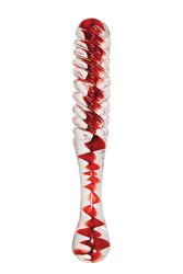 A&E Eves Sweetheart Swirl Glass Dildo