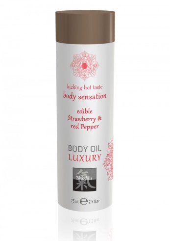  Edible Body Oil - Strawberry 