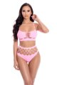  Neon Dreams 2Pc Bra Set Pink 