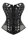  Transparent Hollow Net Corsets 