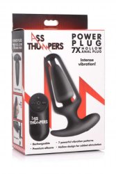 Power Vibrating Anal Plug With Remote Control