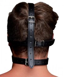 Kinky Adjustable Harness With Blindfold And Ball Gag