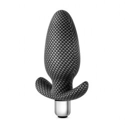 Spark Throttle - Vibrating Anal Plug Carbon Fiber A1