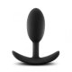  Anal Adventures  - Silicone Vibra Slim Plug -Medium 