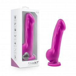 Avant - Ergo Silicone Dildo With Suction Cup - Violet