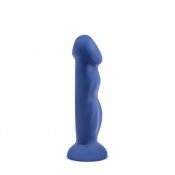 Avant - Suko Silicone Dildo With Suction Cup - Indigo