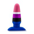  Avant - Pride Silicone Anal Plug - Fluid 