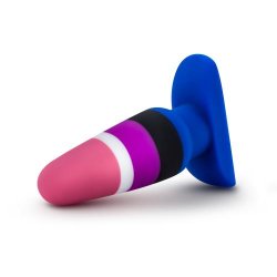 Avant - Pride Silicone Anal Plug - Fluid