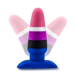 Avant - Pride Silicone Anal Plug - Fluid