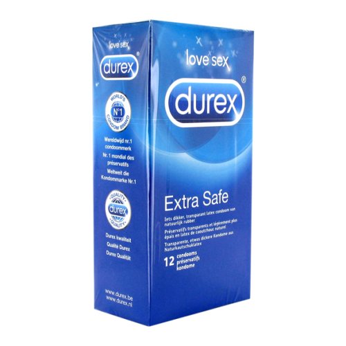 Durex Extra Safe Kondomer 12 Pcs