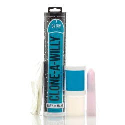 Clone A Willy Kit - Glow-in-the-Dark Hot Blue