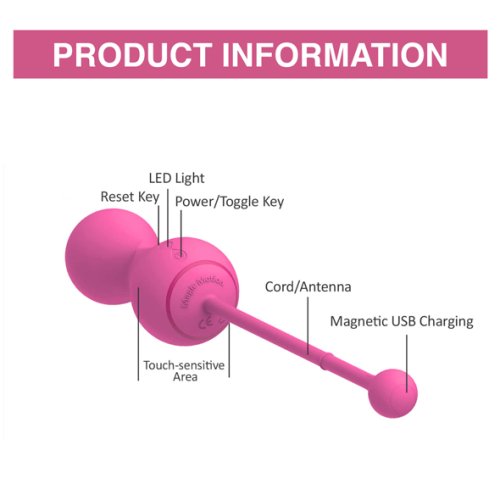 Magic Motion - Smart Kegel Master Balls Pink